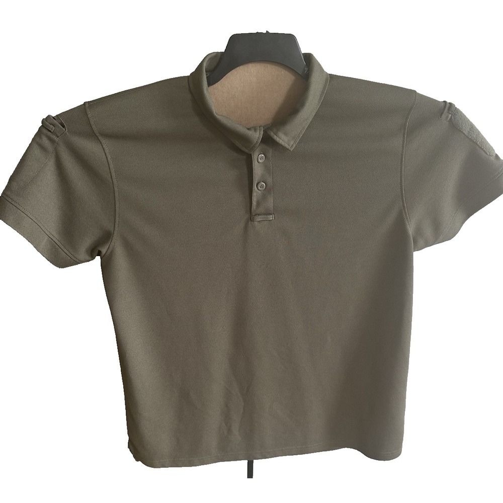 Mil-Tec Polo Shirts Quick Dry Breathable Tactical Polyester Green Size XX-Large